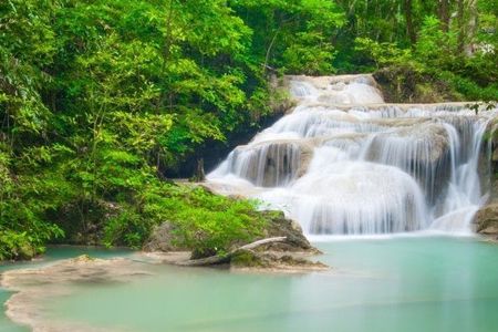 River Kwai and Erawan Falls full-day tour from Bangkok