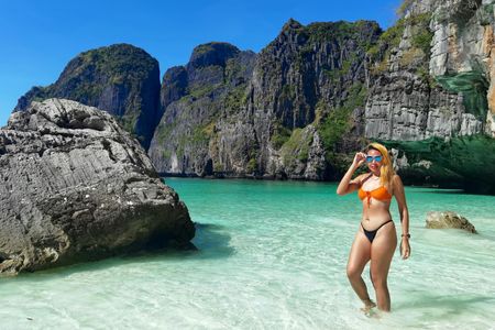 Day trip to Phi Phi from Railay with transfers & long-tail boat tour