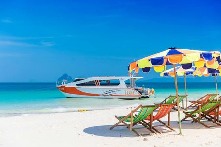 Full-day cruise by catamaran to Maya Bay and Khai Island from Phuket