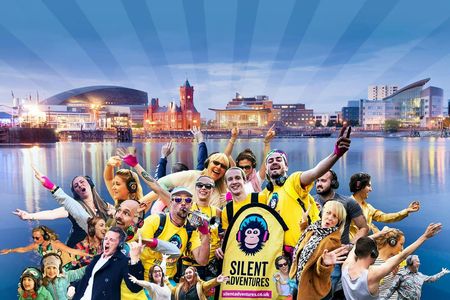 Silent disco adventure in Cardiff