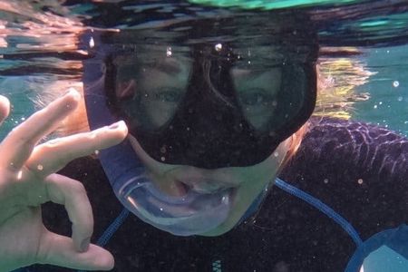 Tavolara protected area snorkeling experience from San Teodoro