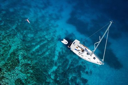 Half-day sailboat tour from Heraklion to Dia Island