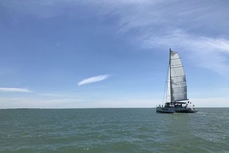 Morning sailing cruise on a catamaran from La Rochelle