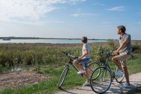 Vallevecchia Natural Oasis guided bike tour with a fisherman aperitif
