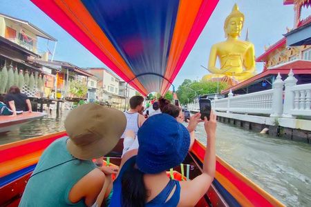 Bangkok famous canals tour by longtail boat