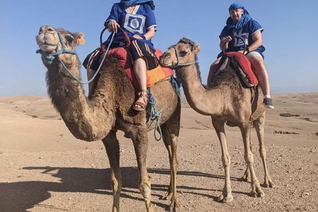 Agafay desert full-day tour with camel ride and Berber lunch