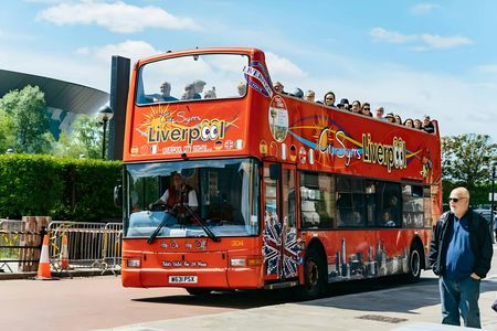 City and Beatles tour with hop-on hop-off tour ticket