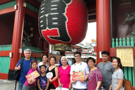 Cultural walk and matcha making in Asakusa