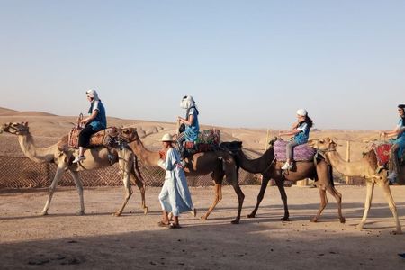 Agafay desert camel ride