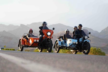 Private Las Vegas and Red Rock Canyon half day sidecar tour