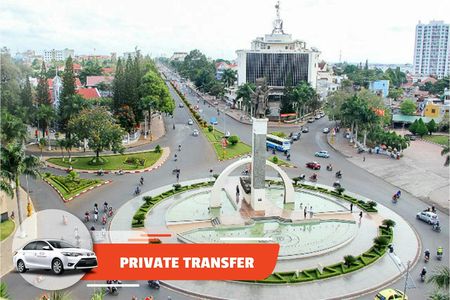 Buon Ma Thuot Airport to hotel one-way private transfer