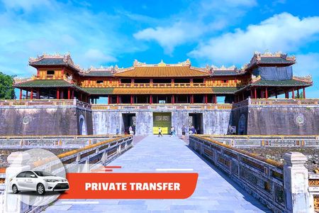 Private transfer Phu Bai airport to central Hue hotel or opposite