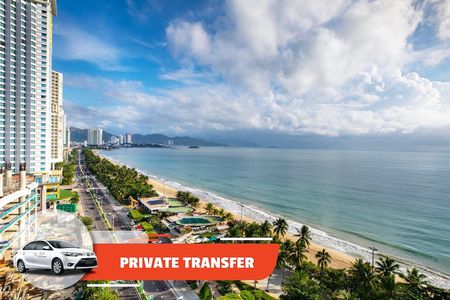Private transfer from Cam Ranh Airport to hotel in Nha Trang city center or vice versa