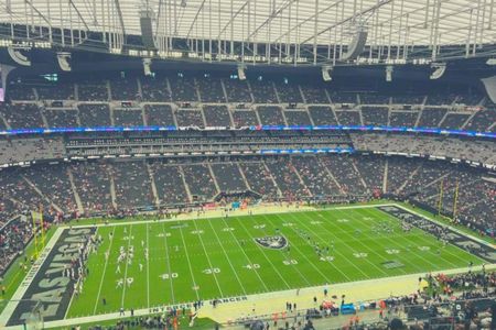 Las Vegas Raiders football game ticket at Allegiant Stadium