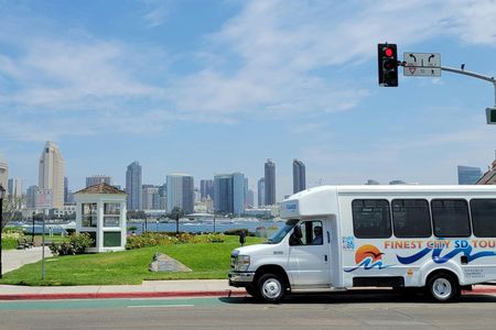 Full-day city and beach tour of San Diego