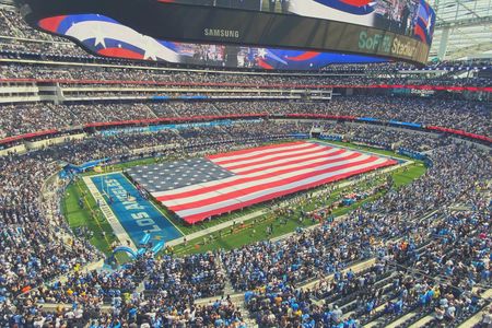Los Angeles Chargers football game ticket at SoFi Stadium