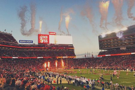 San Francisco 49ers football game ticket at Levi's Stadium
