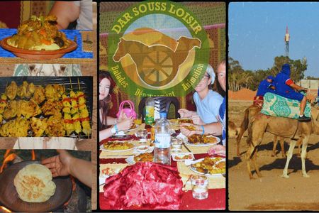 Camel ride with barbecue in Agadir