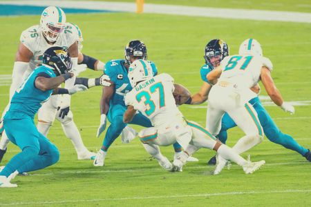 Miami Dolphins football game ticket at Hard Rock Stadium