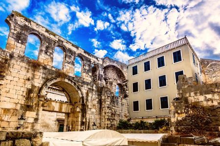 Split old city and Diocletian's Palace private morning tour