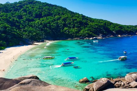 Similan Islands full-day excursion with hotel pick-up in Phuket