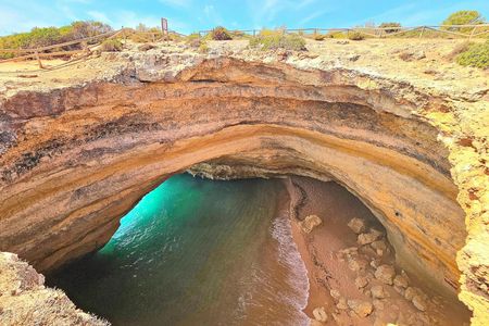 Benagil Cave and Marinha Beach tour and bodyboarding from Faro
