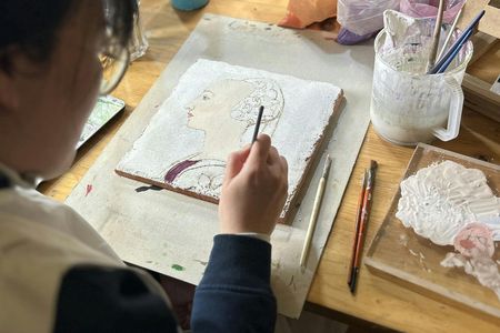Fresco tutorial experience in Arezzo