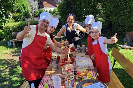 Swiss cheese fondue cooking class experience
