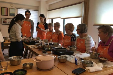 Sushi-making experience in Tokyo