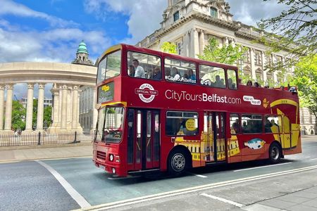 Belfast 24 and 48-hour hop-on hop-off bus