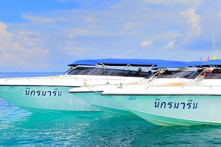 Phuket snorkeling, swimming or fishing boat trip