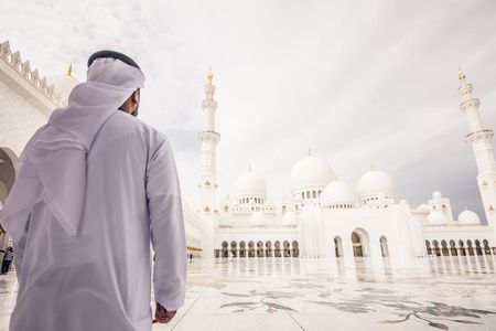 Half-day Sheikh Zayed Mosque guided tour with pickup from Dubai