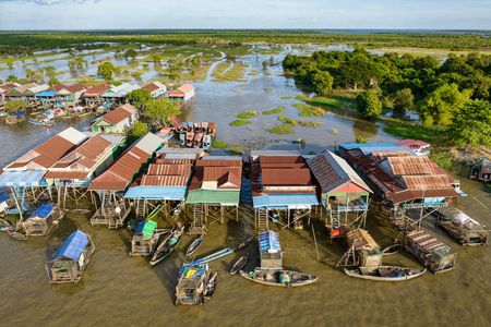 Siem Reap Tonle Sap Lake and floating village tour