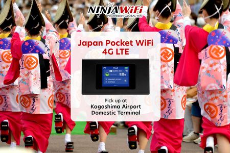 Mobile Wi-Fi Rental from Kagoshima Airport