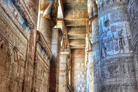 Dendera Temple,Valley of Kings,felucca cruise and lunch from Hurghada