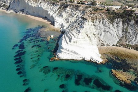 Half-day Dinghy Tour to Scala Dei Turchi from San Leone