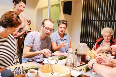 Kyoto Style Traditional Homemade Sushi Making Class