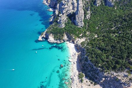 One day guided boat tour along the Baunei’s coast