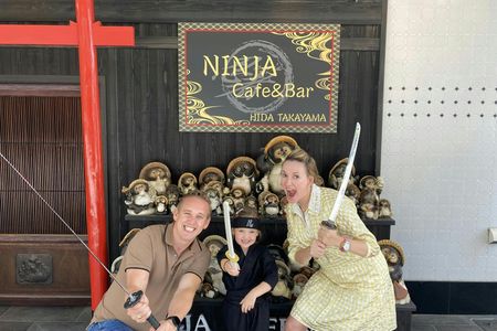 Ninja Experience Saizo Course at Ninja Cafe Takayama