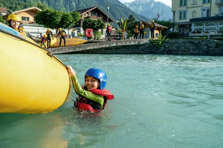 Rafting Experience for Families at Lake Brienz