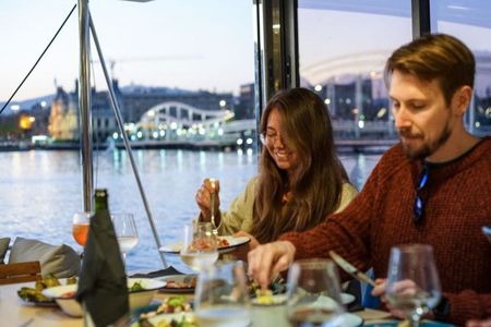 Sunset Catamaran Dinner Shared Small Group Sailing Experience