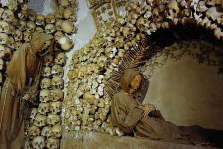 Catacombs and Capuchin Crypt Guided Tour with Transfer