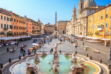 Guided Walking Tour of Rome Centre and Trevi Underground District