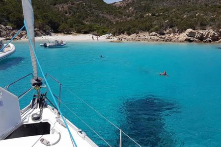 Full-Day Sailboat Tour in La Maddalena Archipelago from Palau