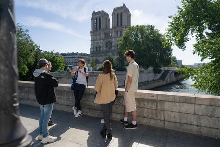 Notre Dame's Island with Sainte Chapelle and Marie Antoinette's Prison