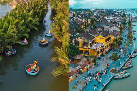 Hoi An Coconut Boat Adventure and Ancient Town Discovery