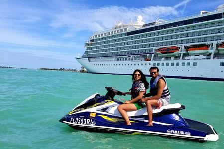 Jet ski ride in Key West
