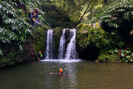 Canyoning experience in Caldeirões Natural Park