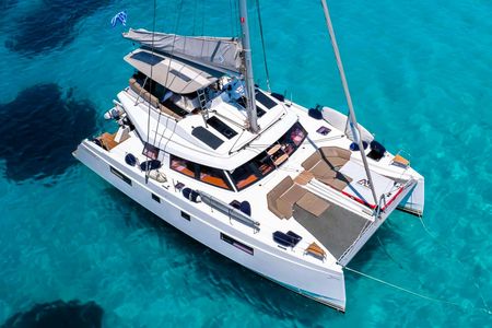 Private Family-Friendly Catamaran Cruise with Lunch from Chania