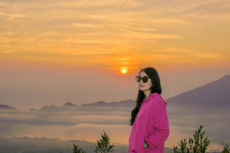 Mount Batur sunrise trekking with Tegenungan waterfall tour